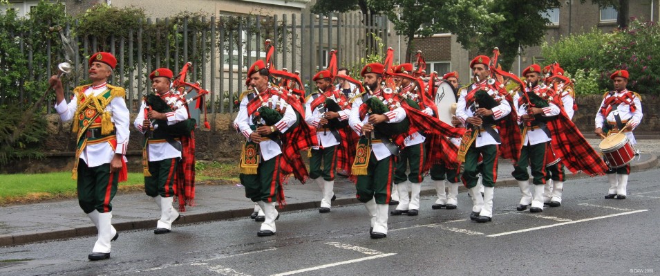 2008, Patiala pipe band
The Patiala pipe band from Pakistan makes a welcome return to the 2008 Neilston Live! event.

