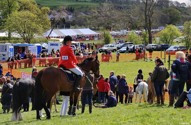 2012, Overlooking the show ground from the horse area
