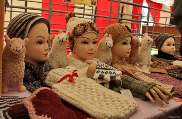 2016, no heads or hands were severed in the making of this photo
All made from Llama wool, they were lurking in the background.
