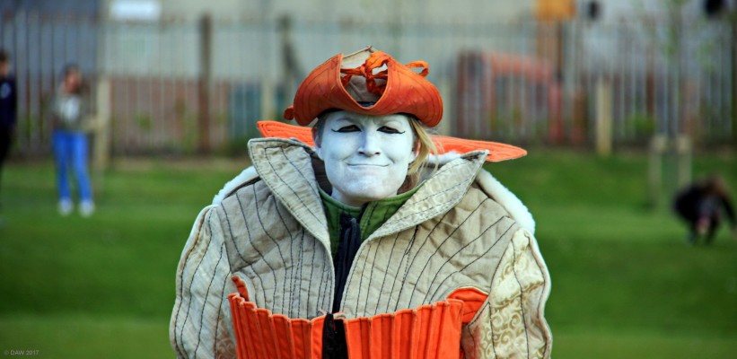 2017, really, this is my happy face
Live performance, Kingston Playing fields, Neilston,  May 2017
