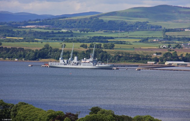 RFA Fort Rosalie, River Forth
Fort Rosalie (A385) berthed at DM Crombie on the river Forth. [url=http://streetmap.co.uk/map.srf?X=305270&Y=678603&A=Y&Z=115/] Map location. [/url]
