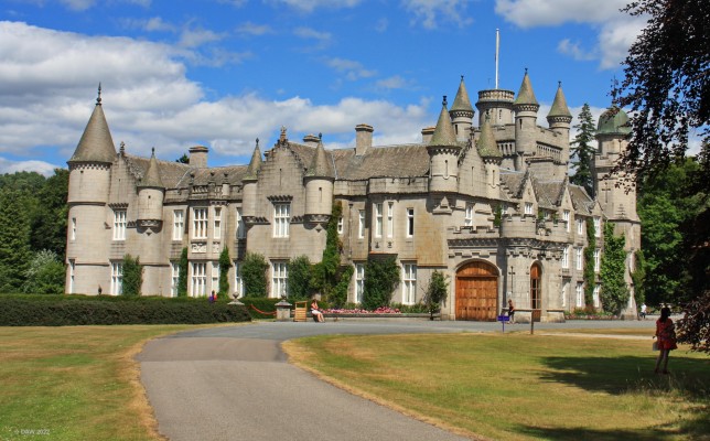 Balmoral Castle from the South West
