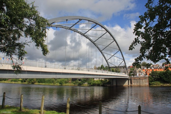 Bonar Bridge, 2019
Built in 1973 but became redundant in the 1980's when the Dornoch Firth Bridge was built, cutting some 20 miles off the journey north on the A9.  Today the village of Bonar Bridge is very quiet but this can still be used as a diversion if the Dornocjh Bridge is closed for any reason. [url=http://streetmap.co.uk/map?X=260860&Y=891469&A=Y&Z=120/] Map location. [/url]
