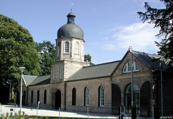 Castlemilk Stables, Glasgow
One of the few remaining old buildings in the Castlemilk area of Glasgow.  This former stable block was restored in 2007 to be used as offices for the local housing association and a childrens nursery.  [url=http://www.streetmap.co.uk/map.srf?X=260859&Y=659432&A=Y&Z=115/] Map location. [/url]
