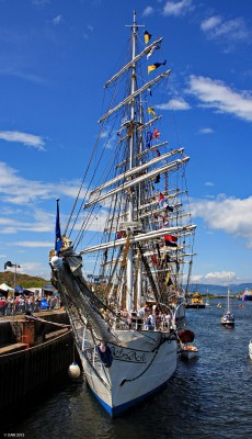 Christian Radich, Tall Ships 2011, Greenock

