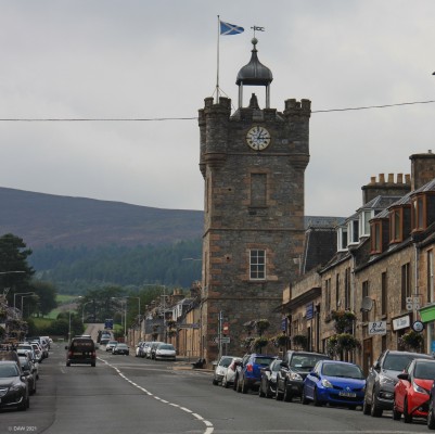 The Clock Tower, Dufftown
The clock tower and former prison at Dufftown. [url=http://streetmap.co.uk/map?X=332501&Y=839958&A=Y&Z=115/] Map location. [/url]
