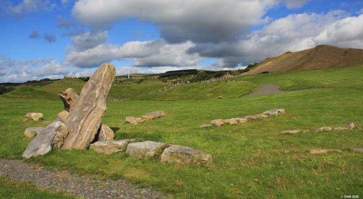 Comet collision, Crawick Multiverse
A depiction of a comet collision in stone at the Crawick Multiverse.
