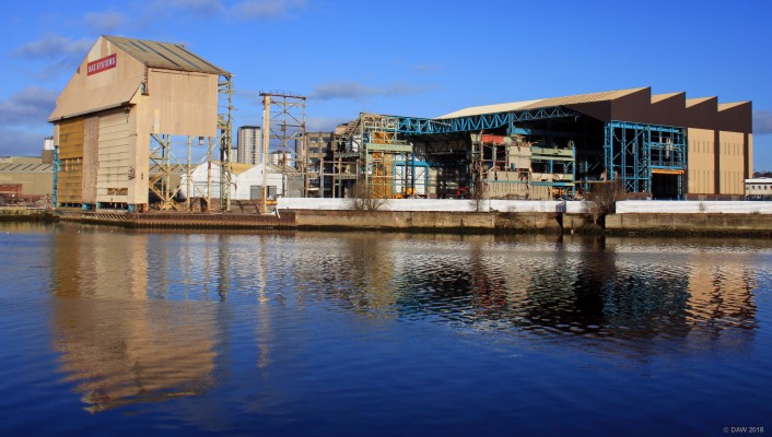 The demise of the former Yarrow ship halls, Scotstoun
