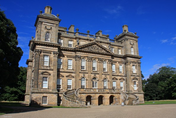 Duff House, Moray
Built in 1740 for William Duff of Braco the house has had a varied career after the Earls of Fife moved out in 1903.  It was used during the war as a camp and PoW camp and badly damaged by a bomb 1940.  It later became a Hotel and santatorium.  In 1956 is passed into the care of the state and in 1995 became part of the National Galleries of Scotland.
