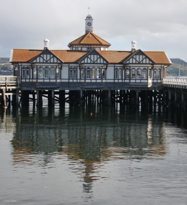 The old booking office, Dunoon Pier
