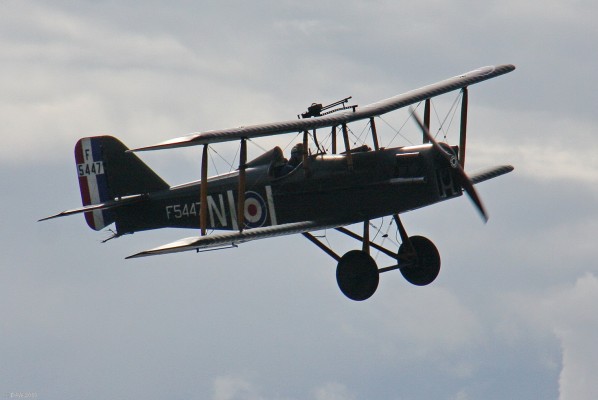 Replica B-plane, Largs Viking festival, 2011
A replica of a World War I SE5 fighter plane doing a flying display at Largs in 2011.
