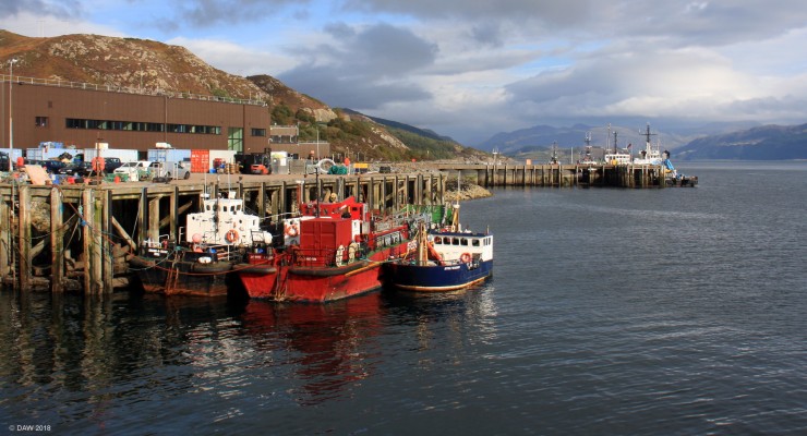 The fishery pier, Kyle of Lochalsh
[url=http://streetmap.co.uk/map.srf?X=176282&Y=827117&A=Y&Z=115/] Map location. [/url]
