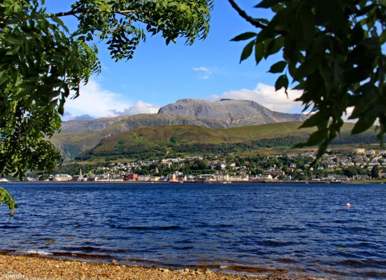 Ben Nevis
Looking across Loch Linnhe towards Fort William with Ben Nevis in the background.  At 1344m, Ben Nevis is the highest mountain in the British Isles.  [url=http://streetmap.co.uk/map.srf?X=208468&Y=773622&A=Y&Z=115/] Map location. [/url]
