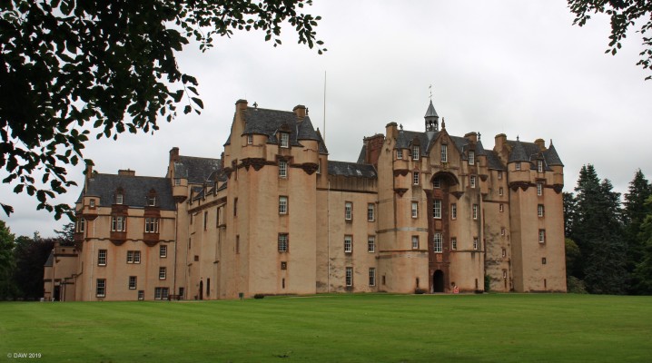 Fyvie Castle, Aberdeenshire
Even on a dull wet damp day like this [url=https://www.nts.org.uk/visit/places/fyvie-castle/] Fyvie Castle [/url]is still an impressive building.  The last owner of the Castle was the industrialist Alexander Leith, later Baron Leith of Fyvie, it was sold in 1948 by his descendants to the National Trust for Scotland.
