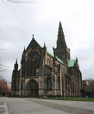 Glasgow Cathedral from the west
A view of  [url=http://www.glasgow-cathedral.com/index.php/] Glasgow Cathedral [/url] from Cathedral precinct,
