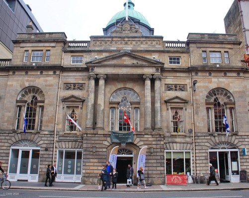 The Trades Hall, Glasow
In 1791, Robert Adam was commissioned to design a new Trades Hall on Glassford Street as a meeting place for the 14 Incorporated Crafts of Glasgow. He worked on Trades Hall at the very end of his career but sadly died two years before its completion. His brothers, James and William, were responsible for finishing the building which opened in 1794.
