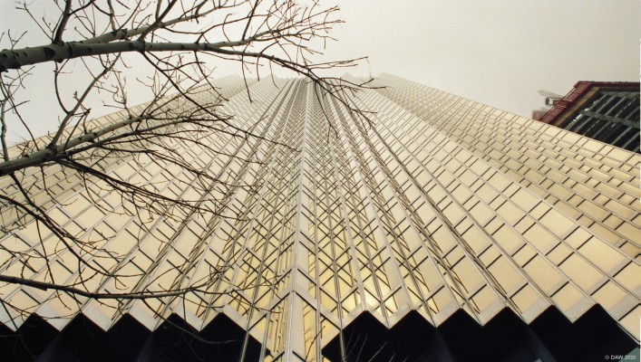 Glass Tower block, Toronto 1989
