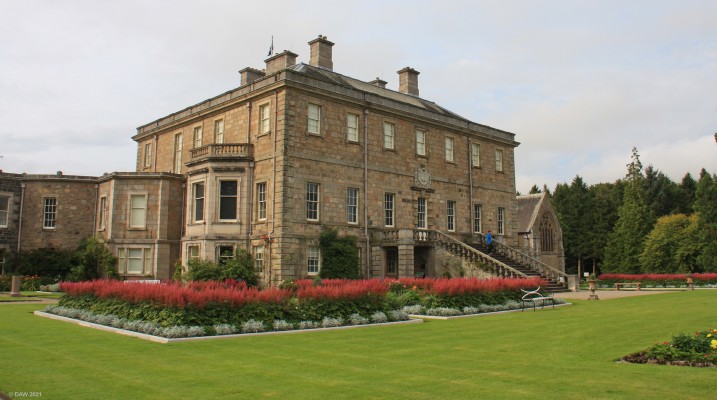 Haddo House, Aberdeenshire
A William Adam designed stately home near Tarves dating from 1732.  Today the house and estate are in the hands of the National Trust for Scotland and both are open to the public.
