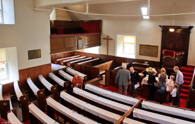 Inside St Quivox Church, Auchincruive
Overlooking the main body of the Church from the Auchincruive Gallery.  The Craigie gallery is on the left, it is thought this gallery and another opposite was added in the 19th century. [url=http://www.streetmap.co.uk/map.srf?X=237527&Y=624070&A=Y&Z=120/] Map location. [/url]

