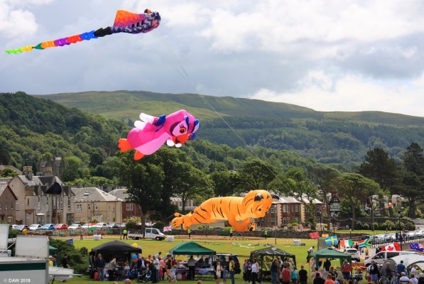 Kites, Broomfields, Largs
Taken in 2014 during the "family fun day" at Broomfields, Largs.
