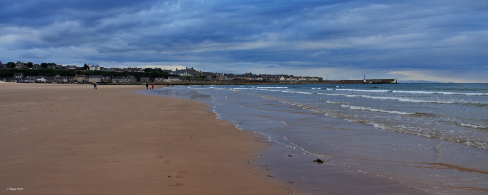 Lossiemouth from the East beach
Looking over to the Moray coastal town of Lossiemouth from the East beach.  The beach is accessed over a footbridge across the river Lossie and has miles of sandy beach and dunes. [url=http://streetmap.co.uk/map?X=324291&Y=870300&A=Y&Z=115/]

