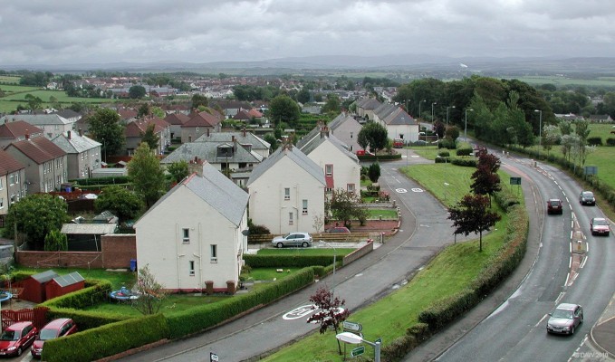 Mauchline, East Ayrshire
Over looking part of Mauchline from the top of the Burns National Memorial. [url=http://www.streetmap.co.uk/map.srf?X=249315&Y=627967&A=Y&Z=115/] Map location. [/url]
