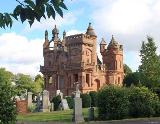 Mortuary Chapel, Arbroath
An unexpected gem of a building in a cemetery in Arbroath.  [url=https://hospitalfield.org.uk/heritage/mortuary-chapel/] Mortuary chapel [/url] was designed by Patrick Allan-Fraser as a memorial to his late wife Elizabeth and her deceased parents John Fraser and Elizabeth Parrot Fraser.  The best is inside though. [url=http://streetmap.co.uk/map?X=362454&Y=741728&A=Y&Z=115/] Map location. [/url]
