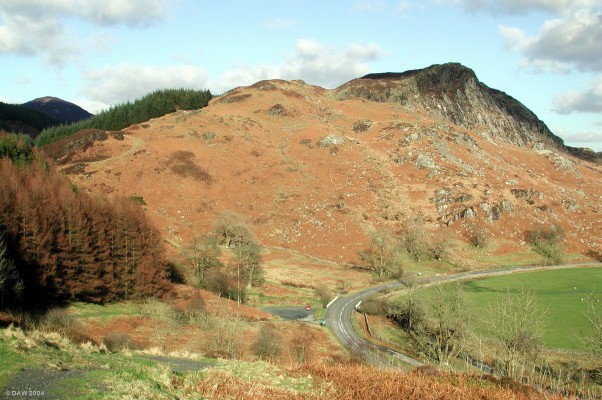 Early Spring view from Murray's Monument, Galloway Forrest Park
