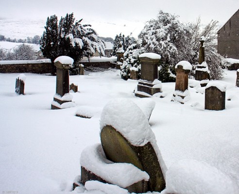 Neilston Parish Church grave yard
Looking towards the Fereneze Hills at the back of the Church. [url=http://www.streetmap.co.uk/map.srf?X=247862&Y=657259&A=Y&Z=115/] Map location. [/url]
