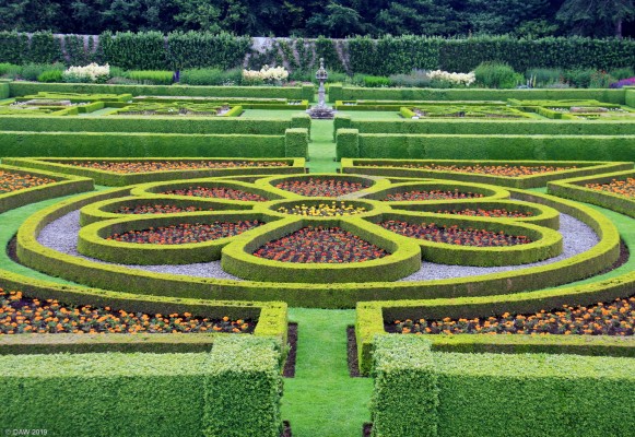 Pitmedden Gardens
Box hedge patterns at Pitmedden Gardens.
