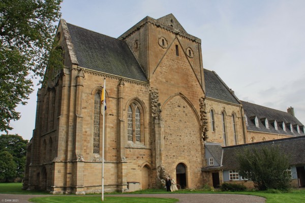 Pluscarden Abbey, near Elgin
Pluscarden is a Roman Catholic Benedictine monastery which was founded in 1230.  The reformation in Scotland saw the Priory decline until by 1680 it was partly a ruin.  Some restoration took place in the 19th century but it wasn't until 1948 that a full restoration program took place.  The Abbey can be visited by the public. [url=http://streetmap.co.uk/map?X=314142&Y=857660&A=Y&Z=120/] Map location. [/url]
