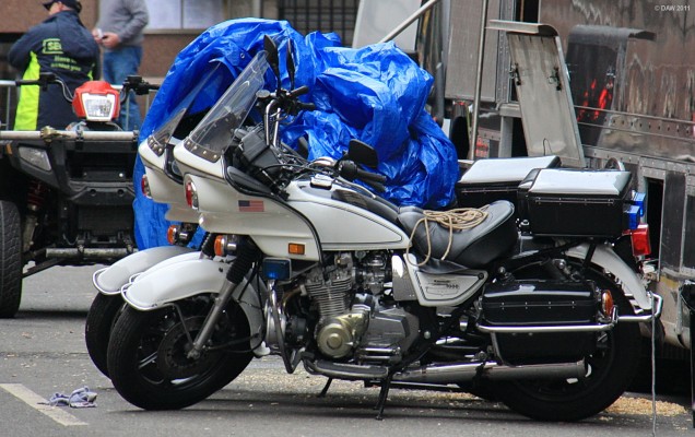 Police Motorbikes, World War Z, Glasgow
We want CHiPs.

