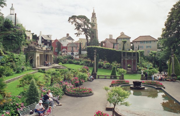 Portmeirion, Wales, 1993
Built between 1925 and 1975 by Sir Clough Williams-Elis in the style of an Italian Village and now owned by a charitable trust.
