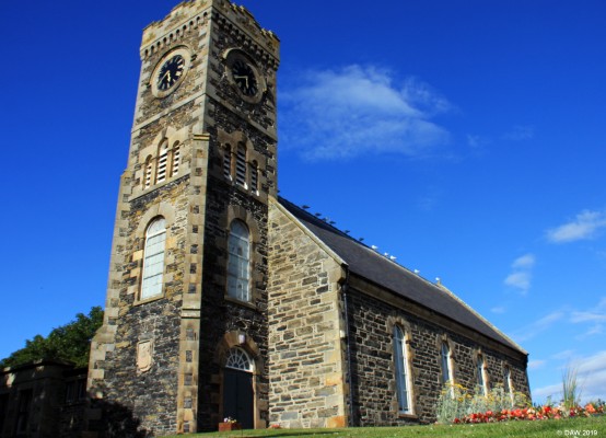 Portsoy Parish Church
A free Church was first built here in 1844 but the building you see today dates from 1870 when the church was rebuilt.  It sits in a prominent location on the main road through Portsoy. [url=http://streetmap.co.uk/map.srf?X=358736&Y=865893&A=Y&Z=106/] Map location. [/url]
