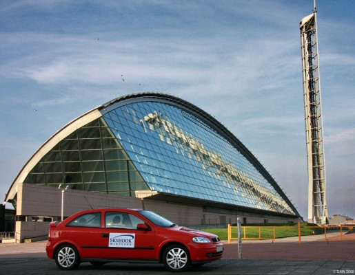 Product Placement, The Glasgow Science Centre and Tower
If you live in the Glasgow area and have a wireless network then [url=http://www.skyhookwireless.com/]Skyhook Wireless[/url] have you mapped.
