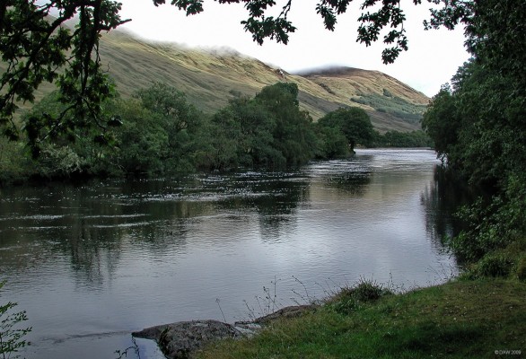 The River Orchy, Glen Orchy
A view looking up Glen Orchy near Catnish.  [url=http://www.streetmap.co.uk/map.srf?X=223220&Y=730560&A=Y&Z=120/] Map location. [/url]
