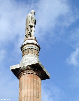 Sir Walter Scott Monument, Glasgow
Built in 1837 in the centre of George Square in Glasgow. [url=http://www.streetmap.co.uk/streetmap.dll?G2M?X=259290&Y=665405&A=Y&Z=1/]Map location. [/url]
