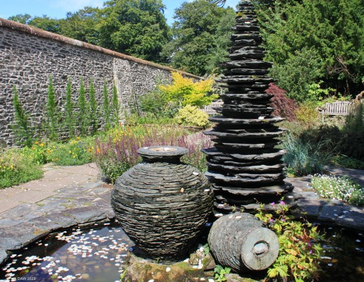 Slate Sculptures, Threave Garden, Castle Douglas
