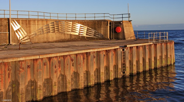 Something fishy, Helmsdale Harbour
Helmsdale Harbour was completed in 1894, there was a time when there could have been as many as 200 herring boats in the harbour.  [url=http://www.streetmap.co.uk/map.srf?X=302952&Y=915195&A=Y&Z=120/] Map location. [/url]

