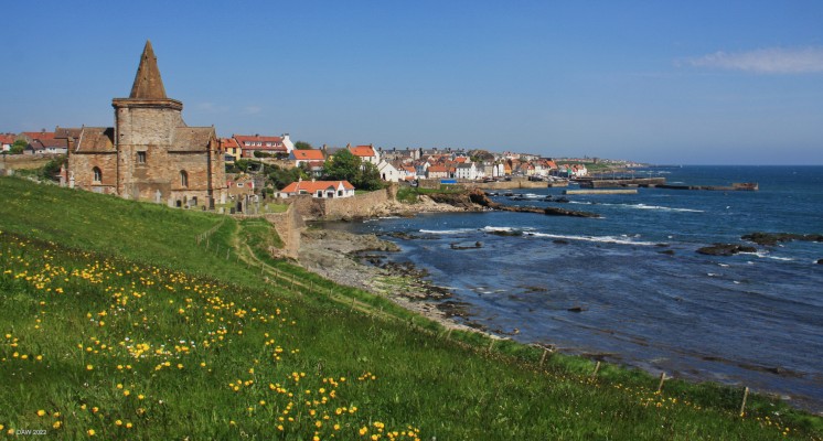 St Monans, Fife
St Monans seen from the Fife Coastal path approaching from the south. [url=http://streetmap.co.uk/map?X=352074&Y=701343&A=Y&Z=120/] Map location. [/url]
