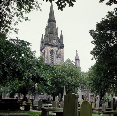 St Nicholas Kirk and Graveyard, Union Street, Aberdeen
[url=http://www.kirk-of-st-nicholas.org.uk/]St Nicholas Kirk[/url] is a historic Church on Union street in the centre of Aberdeen.  It is thought there has been a place of worship here since the 11th century, the present day church is a combination of two churches dating from the 18th and 19th century
