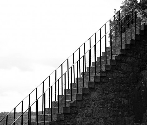 Stairs, Dumbarton Castle
If you don't like a lot of stairs then Dumbarton Castle probably isn't a good place visit.
