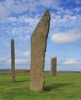 The Standing Stones of Stenness, Orkney
Some of the remaining Neolithic standing stones at Stenness.
