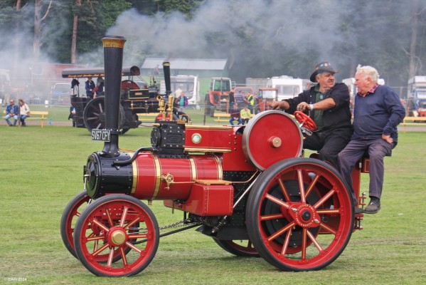 Steam Traction Engine, Deeside Steam & Vintage Rally, 2018
