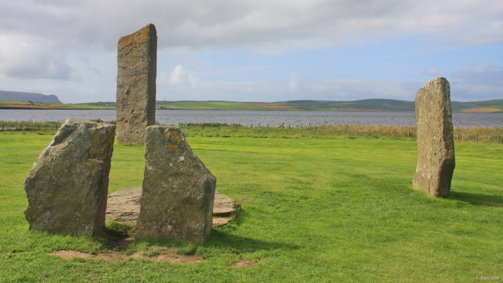The Standing stones of Stenness, Orkney
Another view of the Neolithic Standing stones at Stenness.

