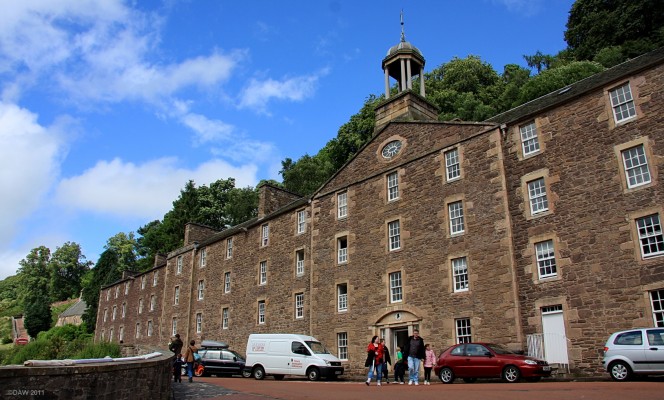 The Bell Tower, New Lanark Mill
One of the later additions to the [url=http://www.newlanark.org/index2.shtml/] New Lanark Mill [/url], built in 1798, the bell was used to summon workers to the Mill. 
