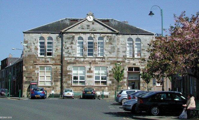 The Library, Stewarton
[url=http://www.streetmap.co.uk/map.srf?X=241987&Y=645967&A=Y&Z=110/] Map location. [/url]
