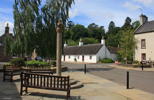 The Mercat Cross, Glamis
A view of the centre of the small village of Glamis in Angus. [url=http://streetmap.co.uk/map?X=338512&Y=746732&A=Y&Z=115/] Map location. [/url]
