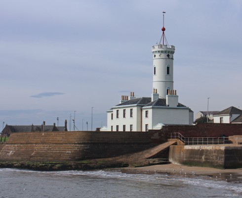 The Signal Tower, Arbroath
Built in 1813 as a base of operations for the Bell Rock Lighthouse which lies off the coast.  The name signal tower comes from the aparatus on the roof that was used to communicate with the lighthouse during the day.  Today the building is a museum.  [url=http://www.streetmap.co.uk/map?X=360580&Y=733480&A=Y&Z=130/] Map location. [/url]
