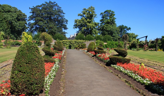 The Walled Garden, Bellahouston Park, Glasgow, July 2018
